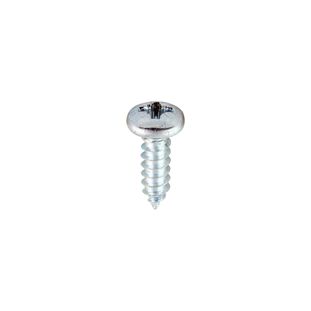 Self Tapping Screw PZ2 PAN Zinc - 8 x 1/2 - 200 pack