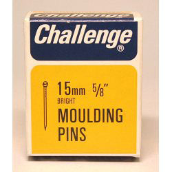 Challenge Moulding Pins (Veneer Pins) - Bright Steel (Box Pack) 15mm product image