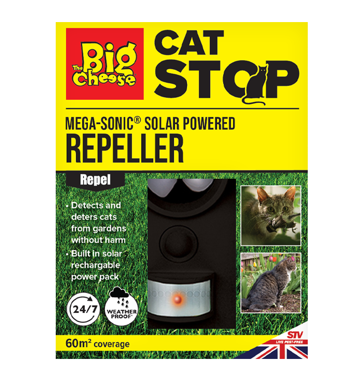 The Big Cheese Mega-Sonic Solar Cat Repeller product image