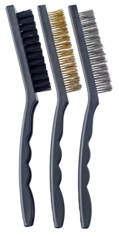 Harris Essentials 3 pack Mini Wire Brush Set