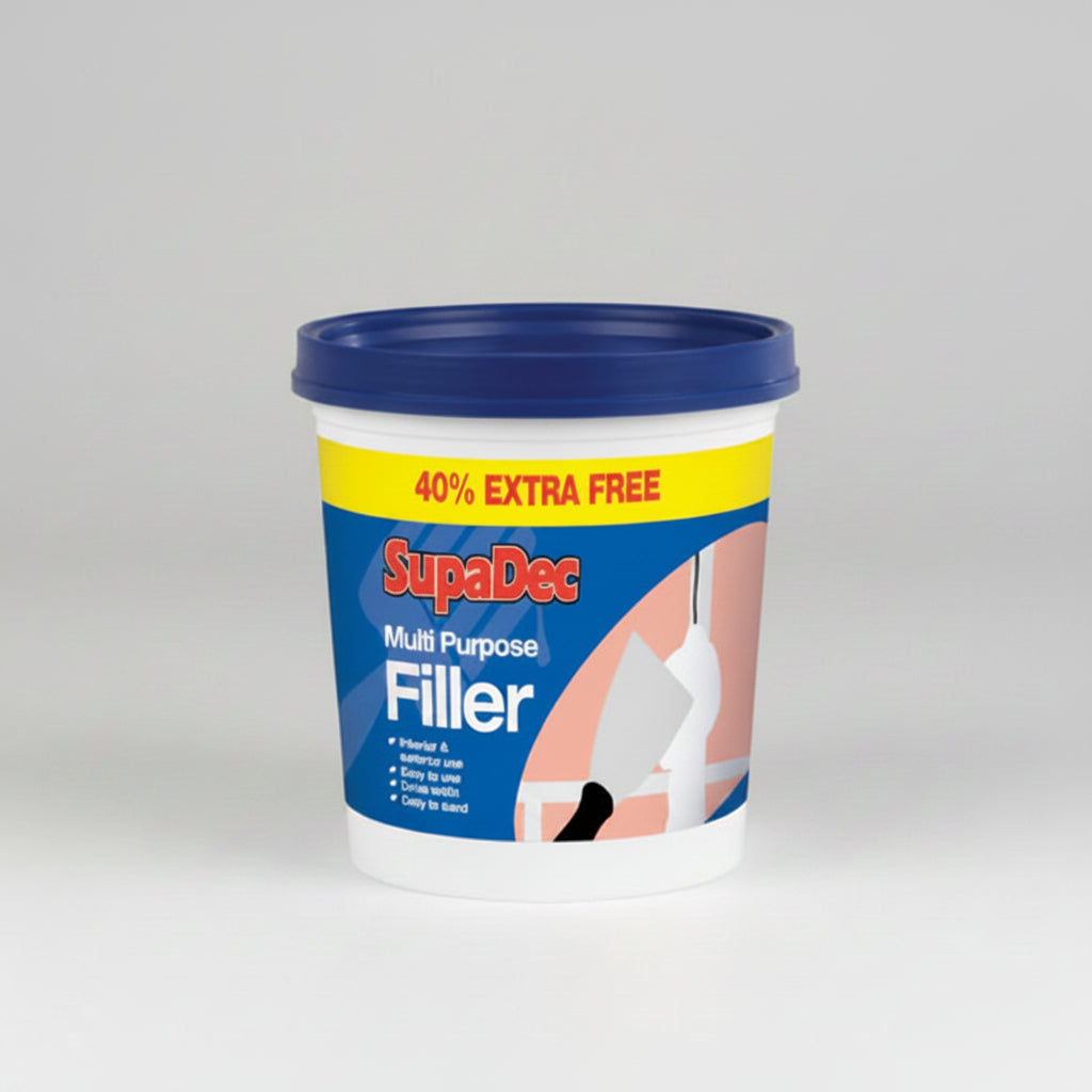 SupaDec Multi Purpose Ready Mixed Filler 1kg Plus 40% Free