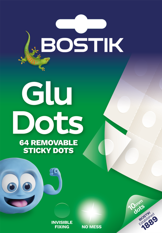 Bostik Glue Dots Removable Pack 64