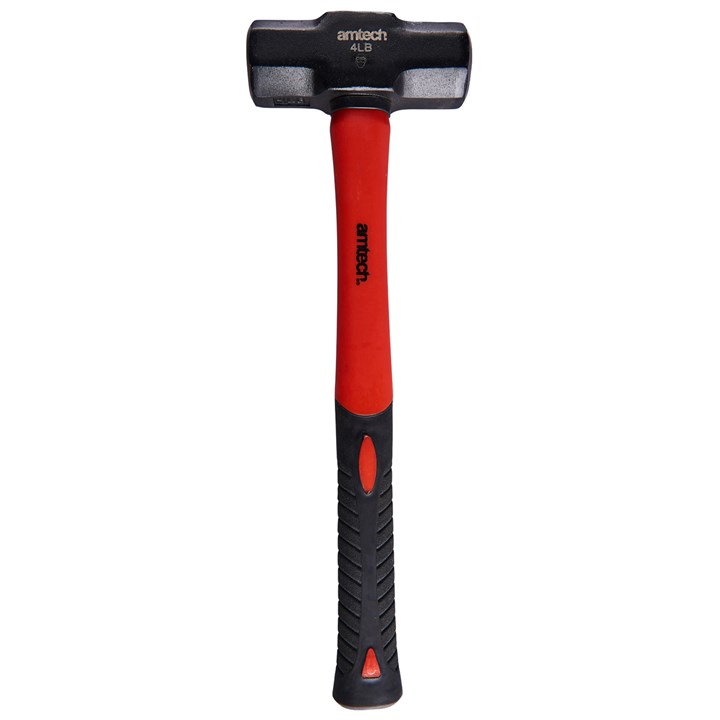Amtech 1.8kg (4lb) Sledge Hammer with Fibreglass Shaft