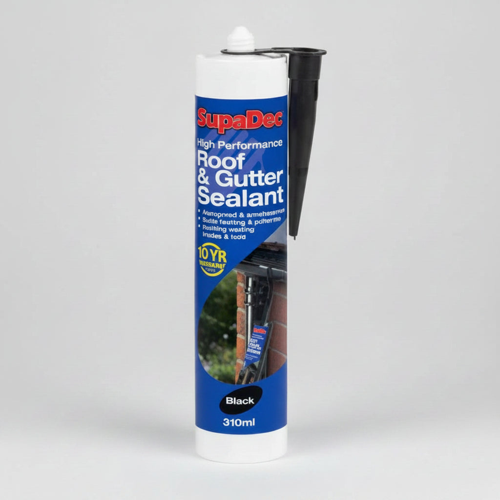 SupaDec Roof & Gutter Sealant 300ml Black