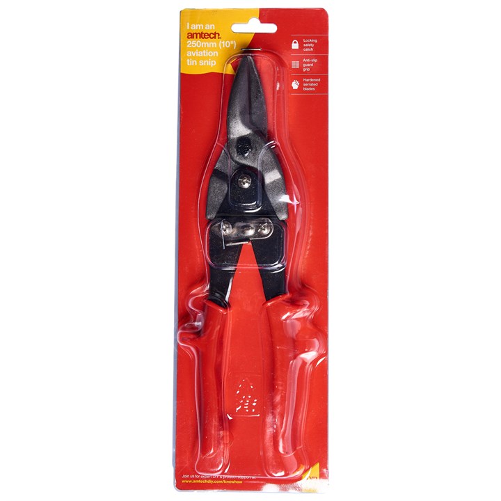 Amtech 250mm (10in) Aviation Tin Snip