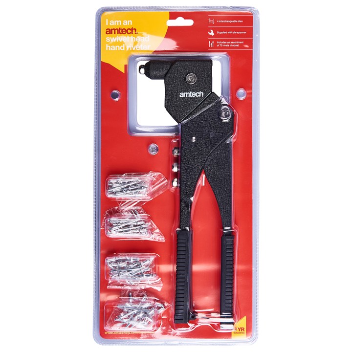Amtech Swivel Head Hand Riveter