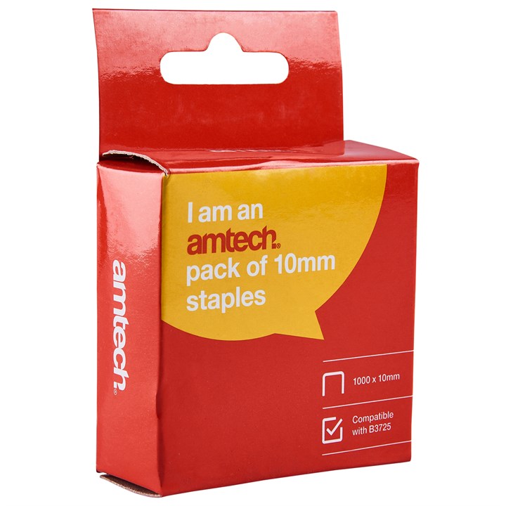 Amtech 10mm Staples (x 1000) product image - image 2