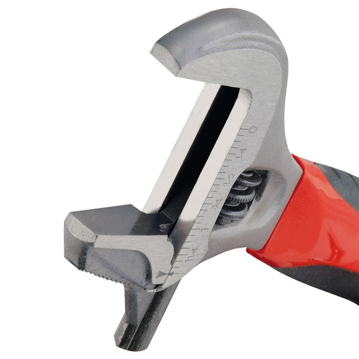 Amtech 2-in-1 Wide Mouth Pipe Wrench/adjustable Wrench