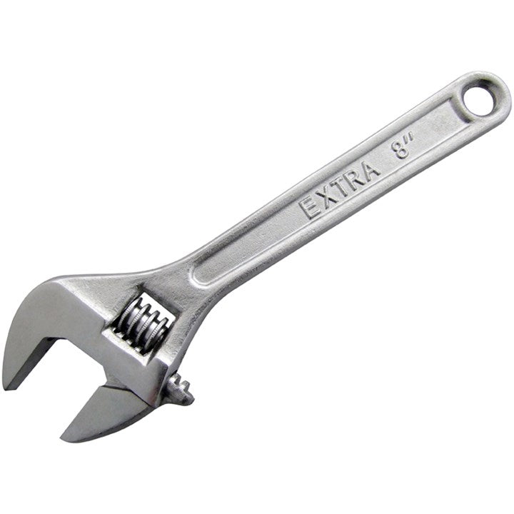 Amtech 200mm (8") Adjustable Wrench with 24mm (1") Jaw Opening