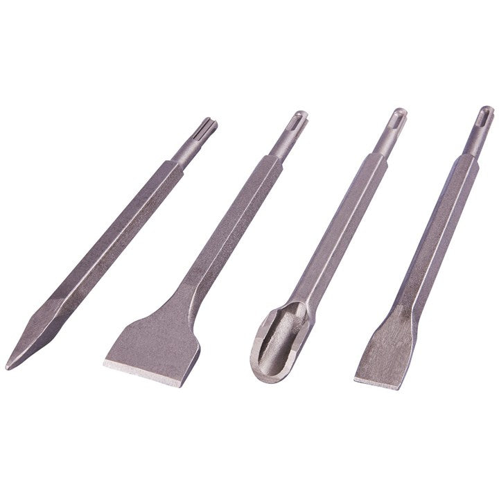 Amtech 4 Piece SDS Chisel Set