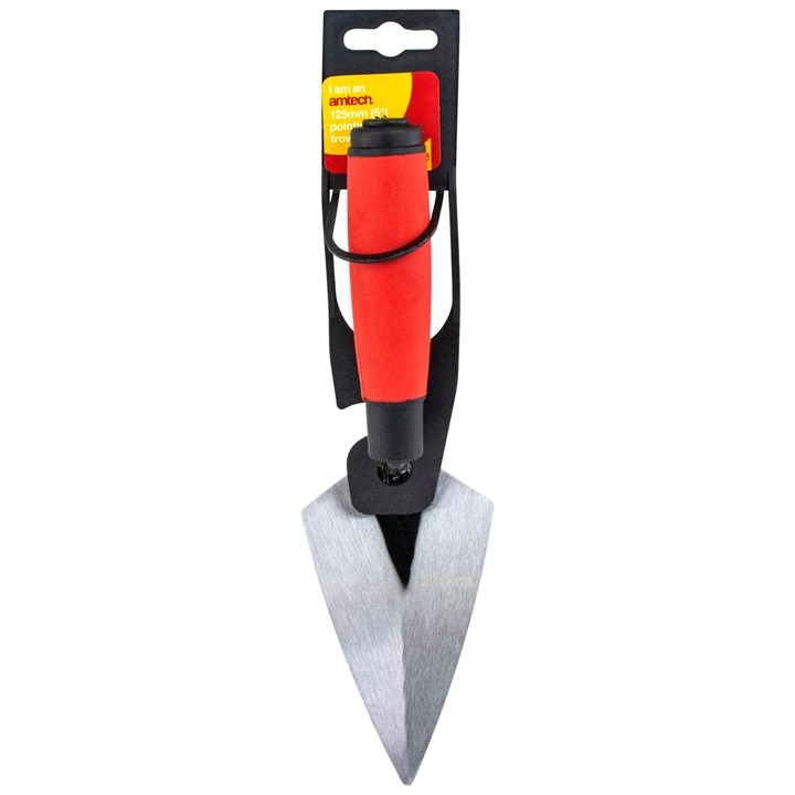 Amtech 130mm (5") Pointing Trowel with Soft Grip