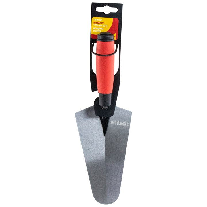 Amtech 180mm (7") Gauging Trowel with Soft Grip