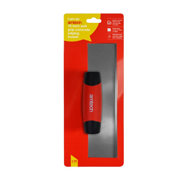 Amtech 10 Inch Concrete Edging Trowel