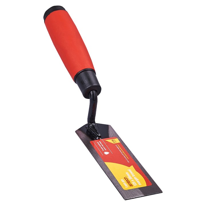 Amtech 125mm (5") X 38mm (1.5") Margin Trowel with Soft Grip