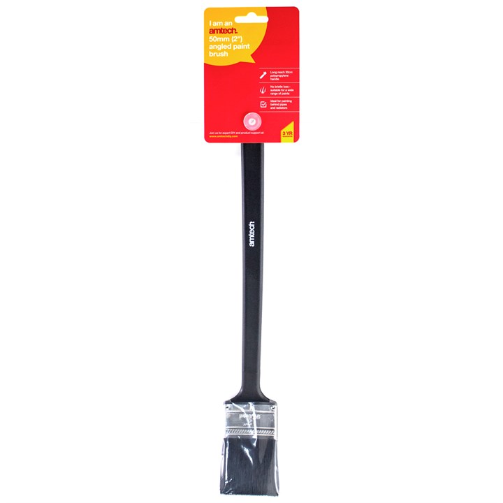 Amtech 50mm (2") Long Reach Angled Paint Brush