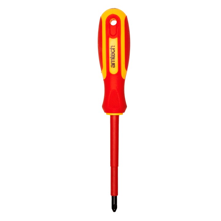 Amtech Pz2 100mm VDE 1000v Electrical Screwdriver – EN IEC 60900 – 1000v Rated