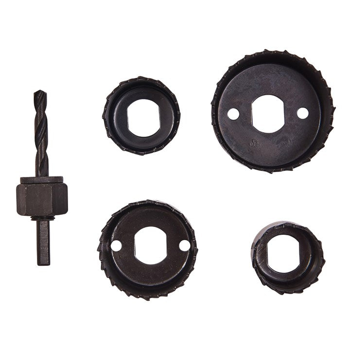 Amtech 5 Piece Circular Hole Saw Set