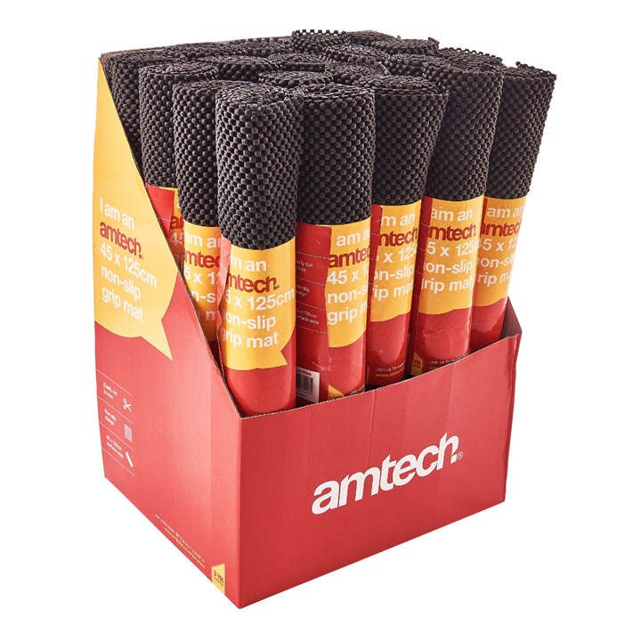 Amtech 45cm X 125cm Non-slip Grip Mats