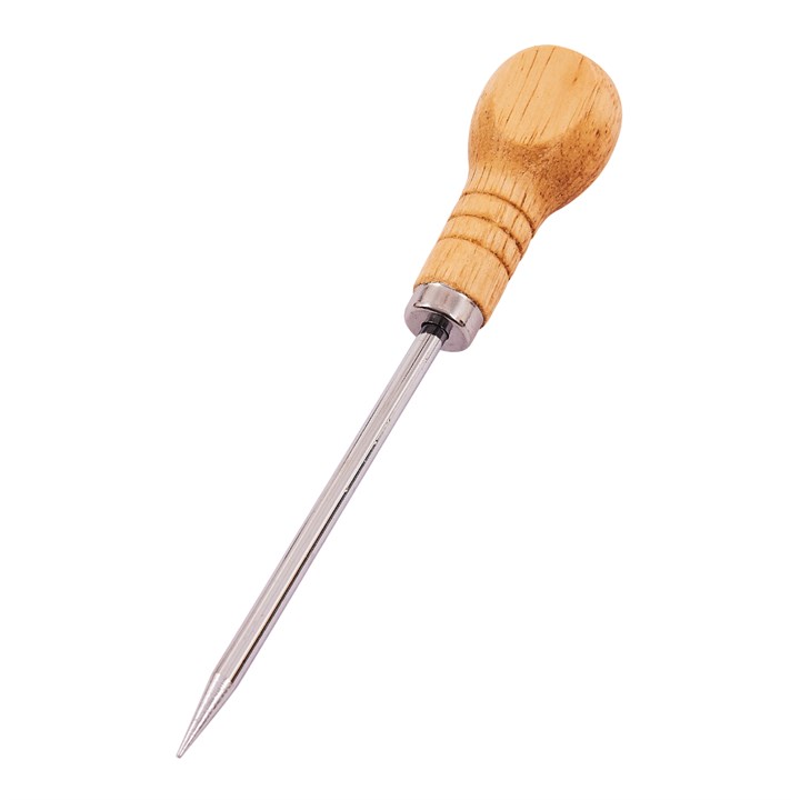 Amtech 100mm (4") Bradawl with Wooden Handle