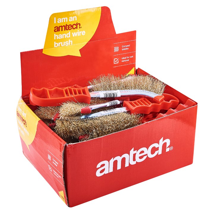 Amtech Hand Wire Brush