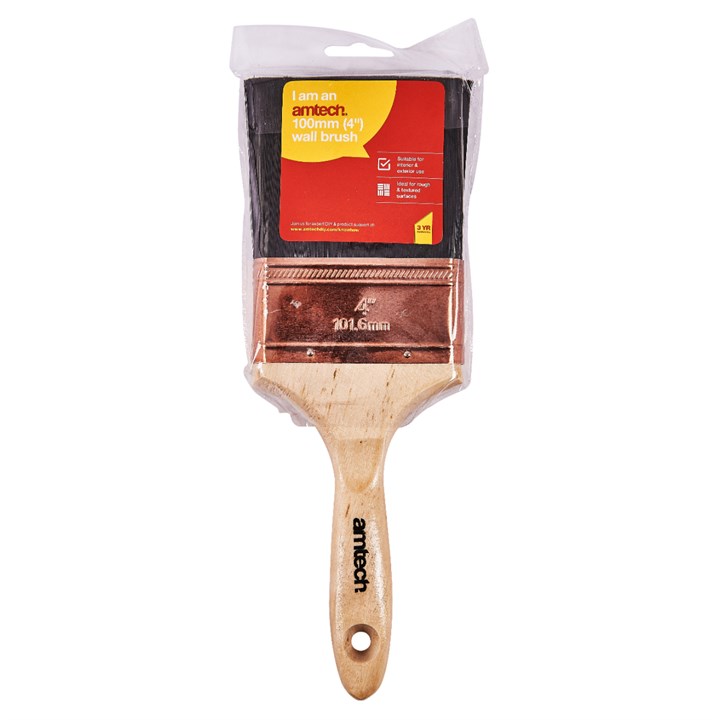 Amtech 100mm (4") Wall Brush