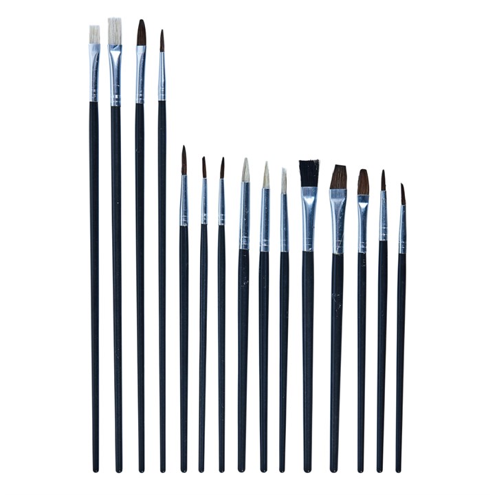 Amtech 15 Piece Art Brush Set