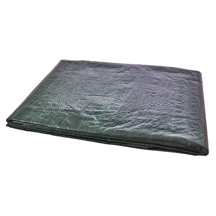 Amtech 550cm (18ft) X 365cm (12ft) Tarpaulin - Green