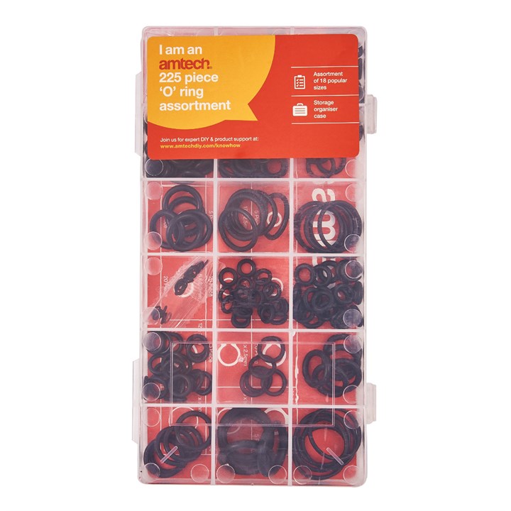 Amtech 225 Piece O-Ring Set product image - image 2