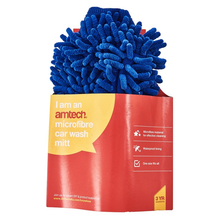 Amtech Microfibre Car Wash Mitt