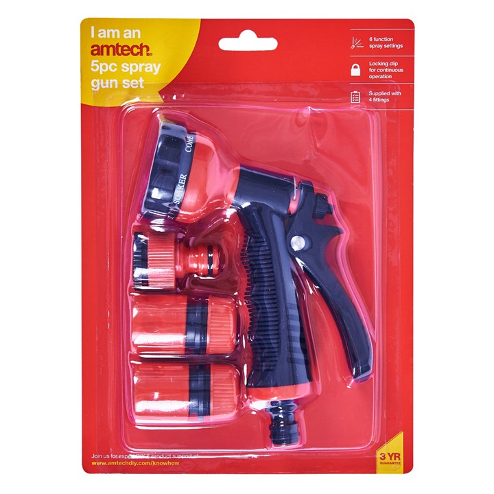 Amtech 5 Piece spray gun set product image 2