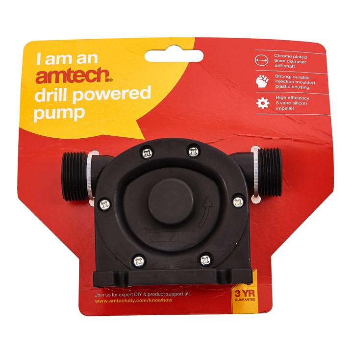Amtech Drill Powered Pump
