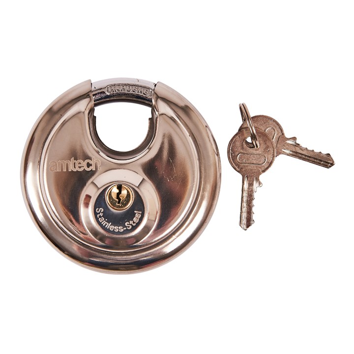 Amtech 90mm Disc Padlock product image - image 3