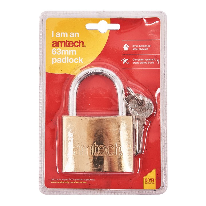 Amtech 63mm Padlock product image - image 2