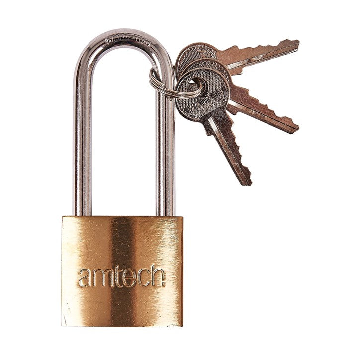 Amtech 38mm Long Shackle Padlock product image - image 3