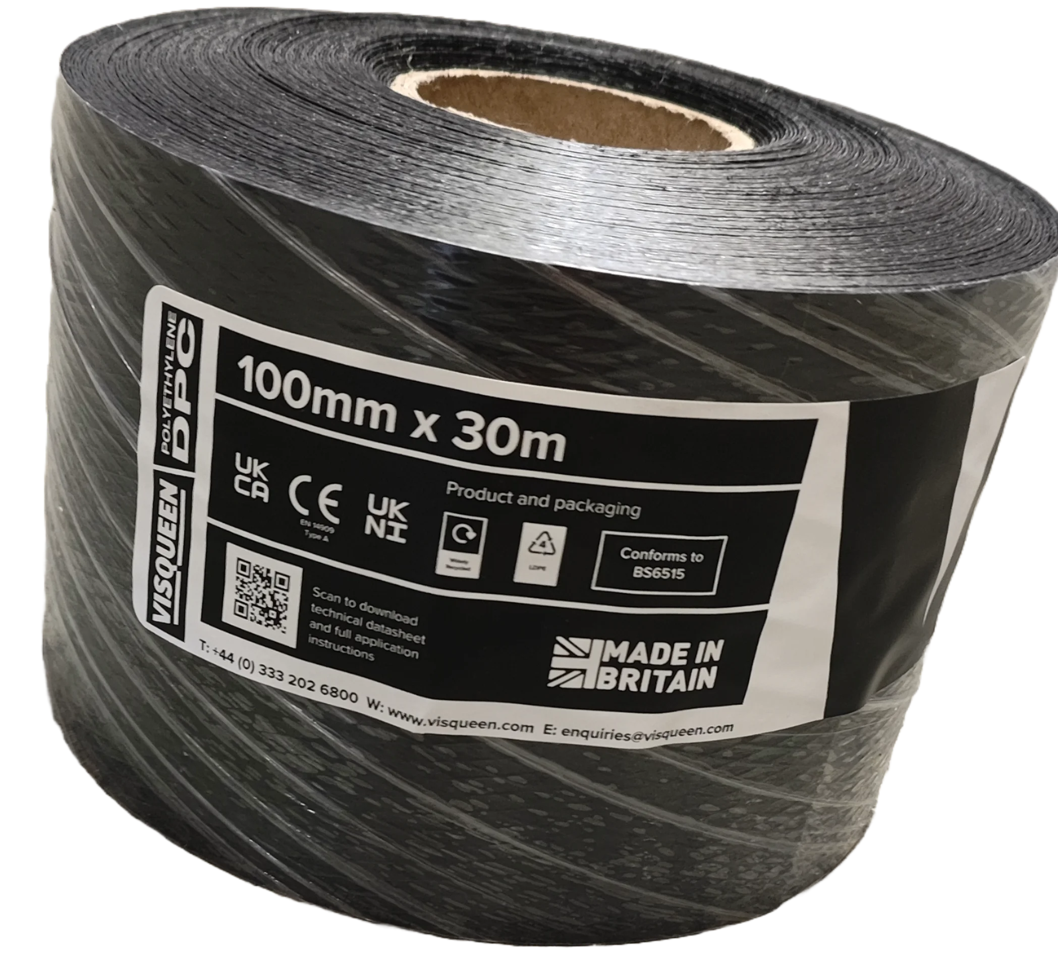 Visqueen Damp Proof Course 500MU 100mmx 30m