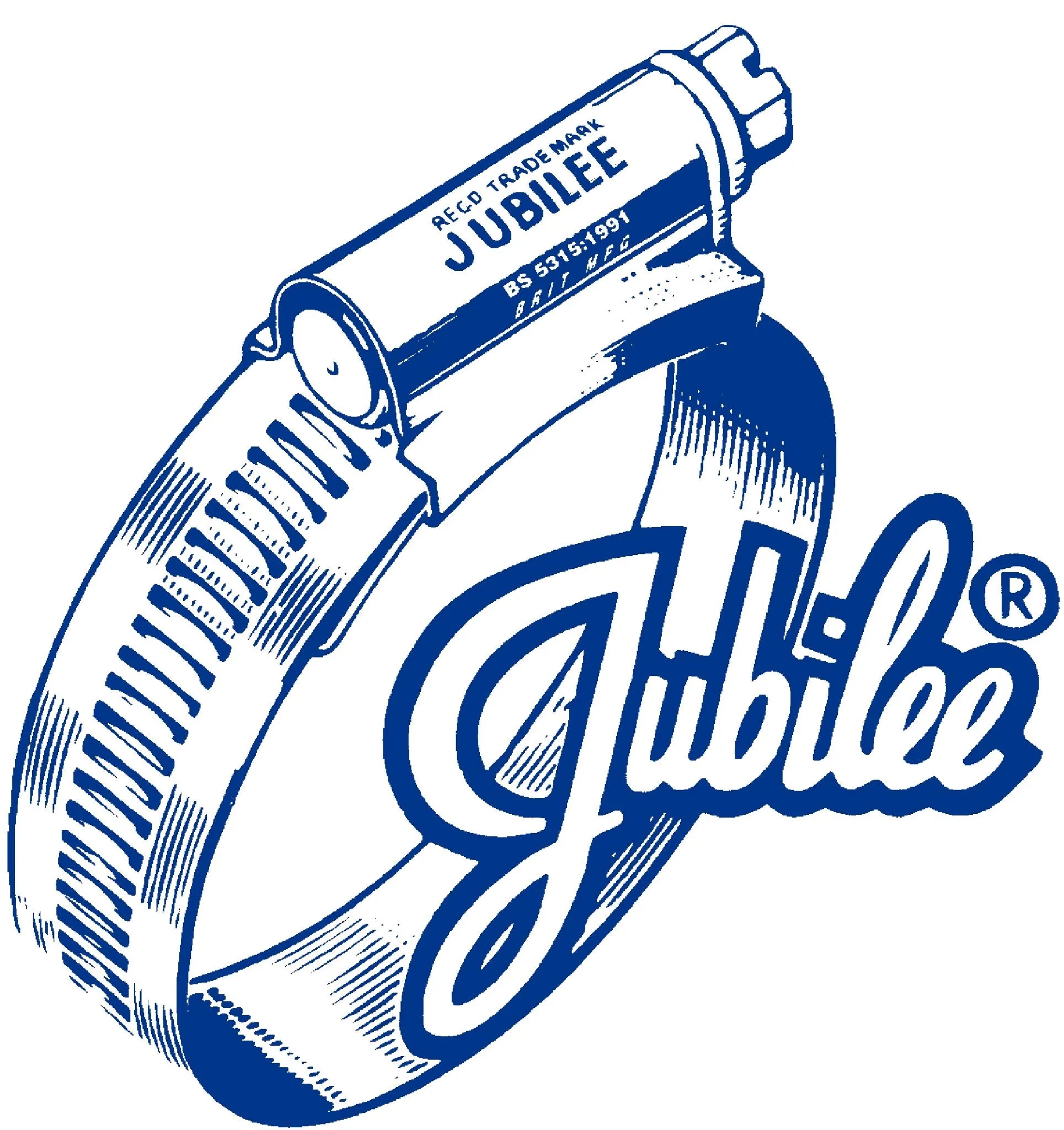 Jubilee Hose Clip - Mild Steel Zinc Plated Single 13 - 20mm