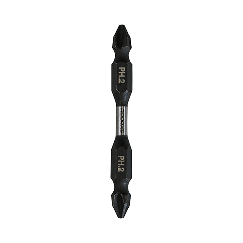 Impact Double-Ended Driver Bits PH2 65mm -2 pack
