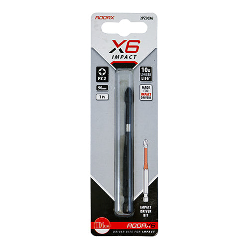Impact Pozi Driver Bit - No.2 x 90