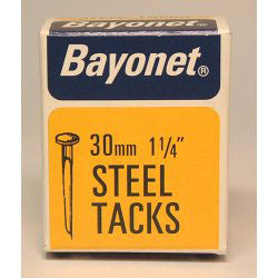 Bayonet Tacks (Fine Cut Steel) - Blue (Box Pack) 30mm product image