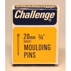 Challenge Moulding Pins (Veneer Pins) - Bright Steel (Box Pack) 20mm product image