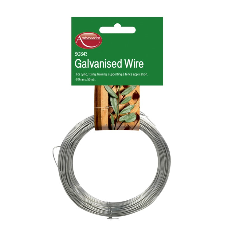 Ambassador Galvanised Wire 0.9mm x 50m product image