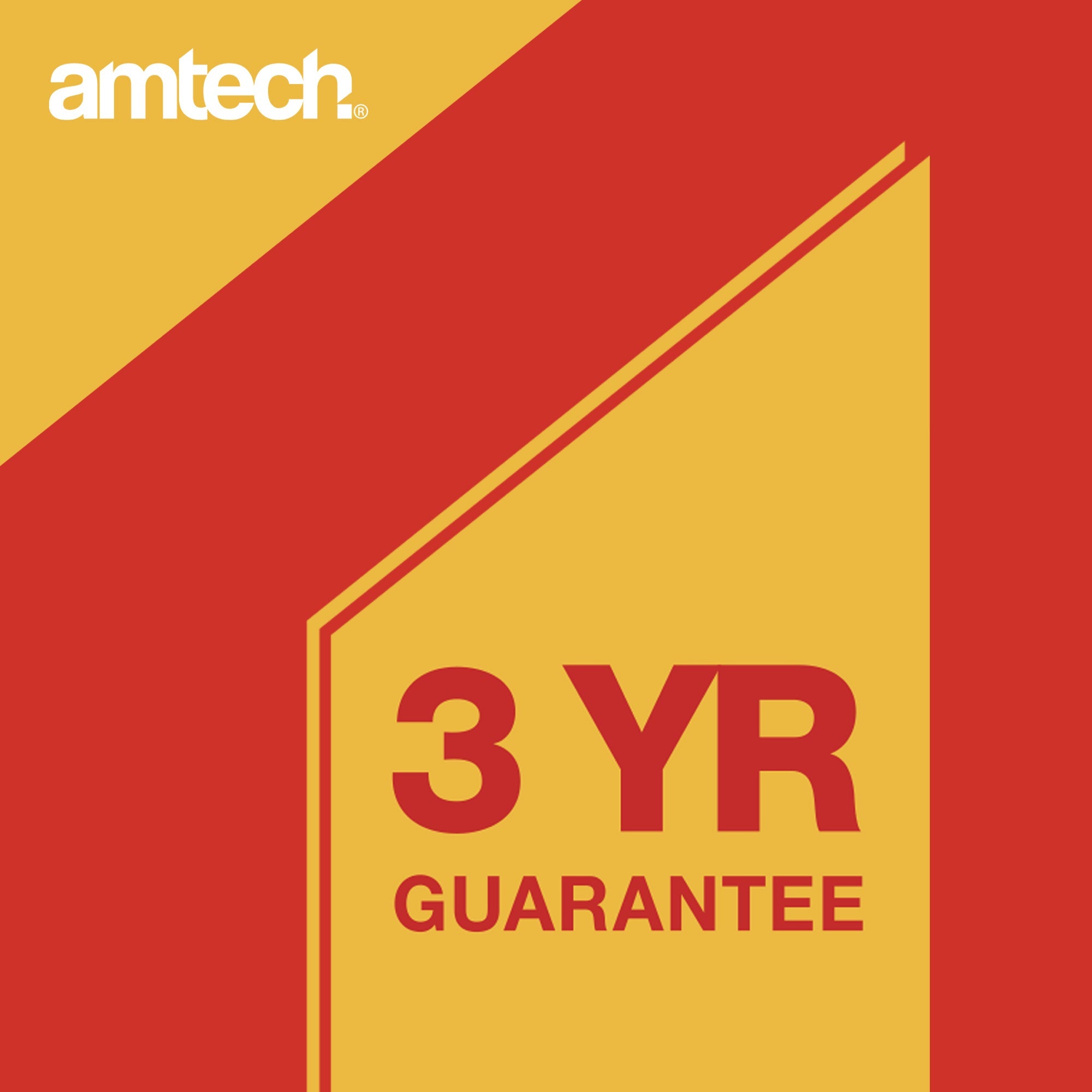 Amtech 4 Piece Swivel Castor Set (140kg Load)