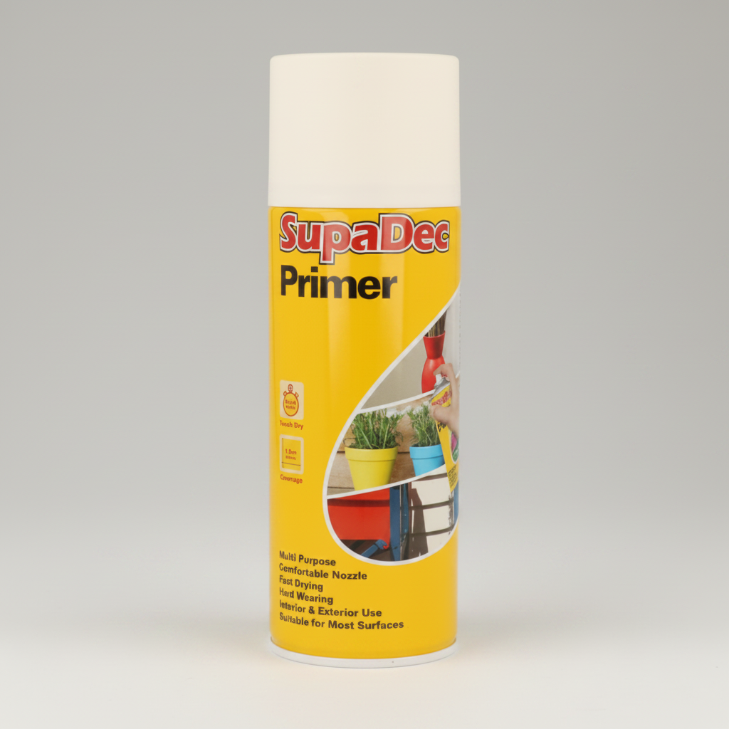 SupaDec White Primer Spray 400ml