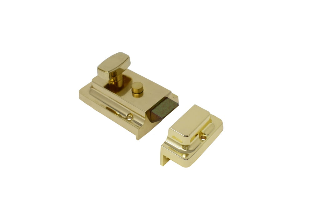 Yale Essentials Nightlatch Polished Brass product image
