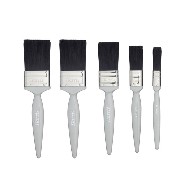 Harris Essentials 5 pack Gloss Paint Brush Set