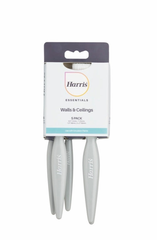 Harris Essentials 5 pack Paint Brush Set