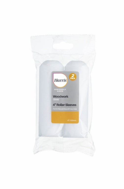 Harris Seriously Good 4" 2 pack Gloss Roller Sleeve
