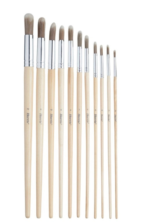 Harris Seriously Good Round Artist Brushes Set of 11