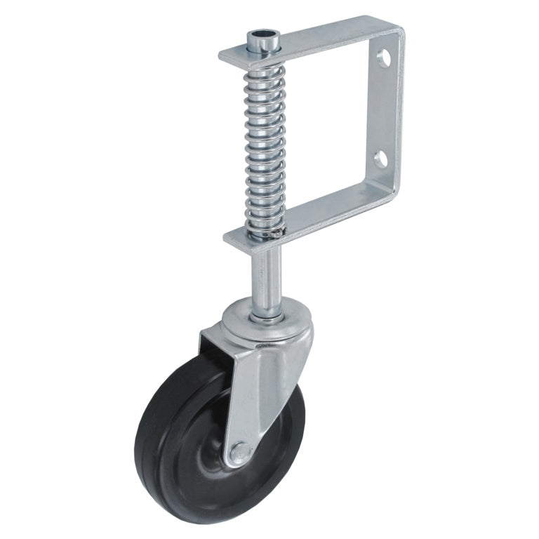 Smiths Ironmongery Spring Loaded Gate Castor 100mm product image