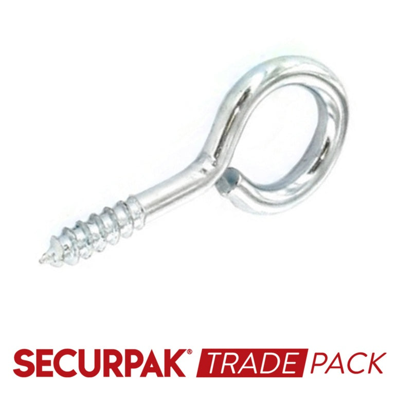 Securpak Screw Eye Zinc Plated 40mmx8 100 Pack product image